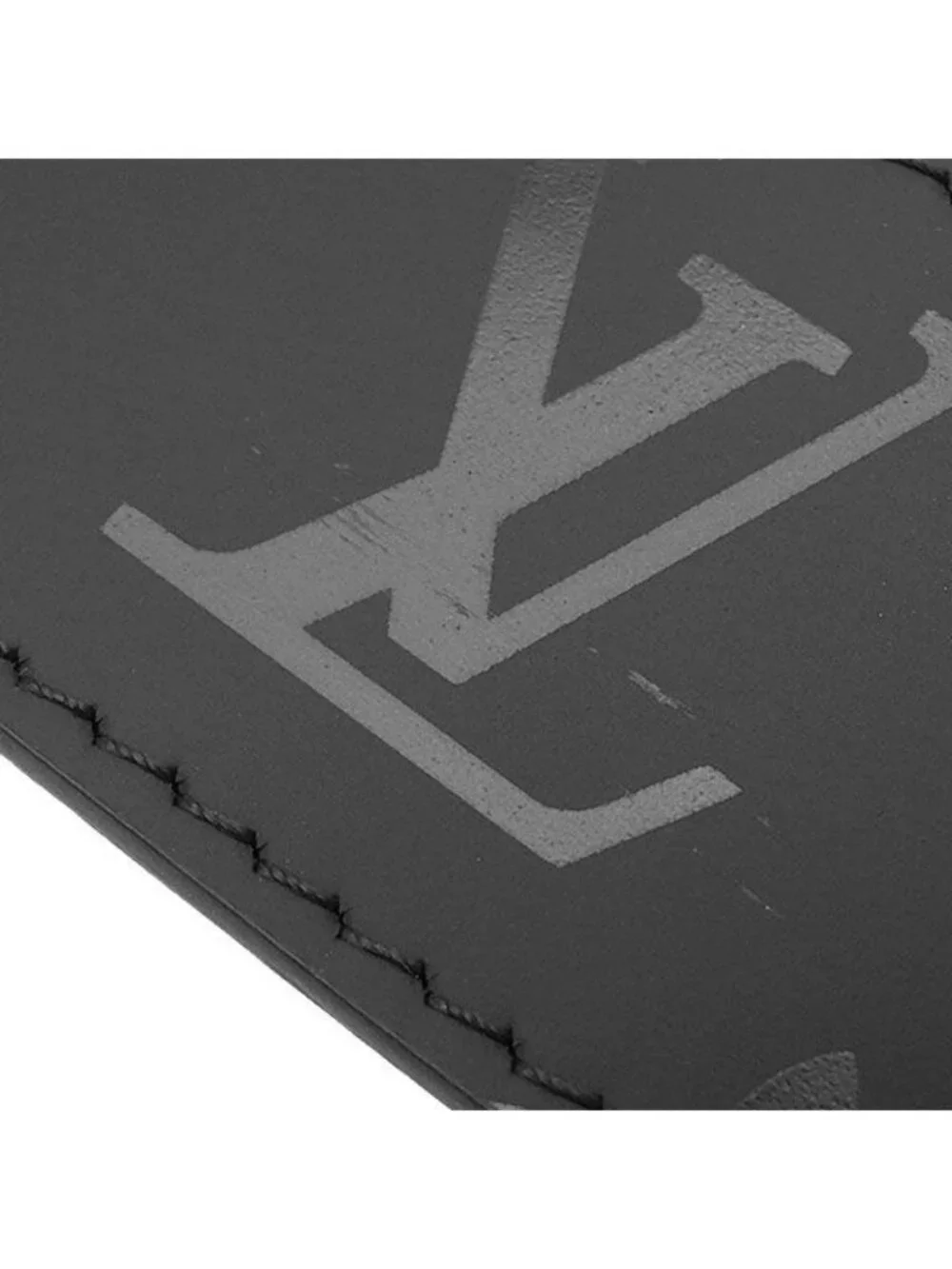 Louis Vuitton Belt Ceinture LV Initial Pyramid 90 36 Leather Monogram Illusion